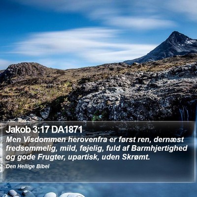 Jakob 3:17 DA1871 Bible Verse Image