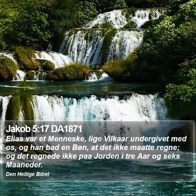Jakob 5:17 DA1871 Bible Verse Image