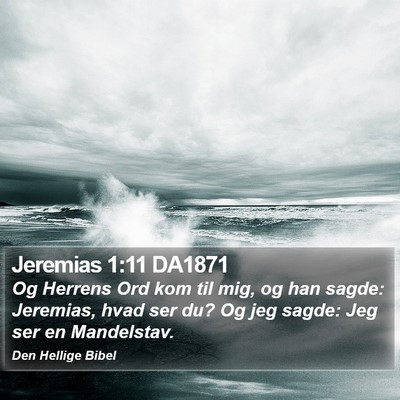 Jeremias 1:11 DA1871 Bible Verse Image