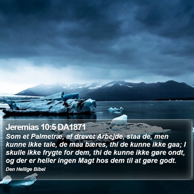 Jeremias 10:5 DA1871 Bible Verse Image