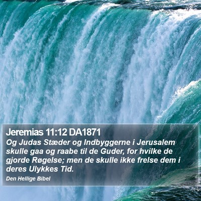 Jeremias 11:12 DA1871 Bible Verse Image