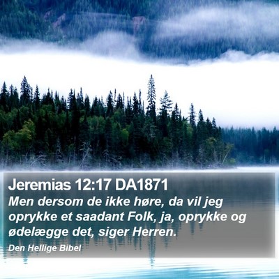 Jeremias 12:17 DA1871 Bible Verse Image