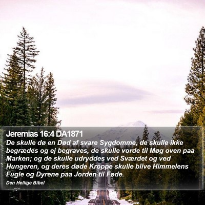 Jeremias 16:4 DA1871 Bible Verse Image