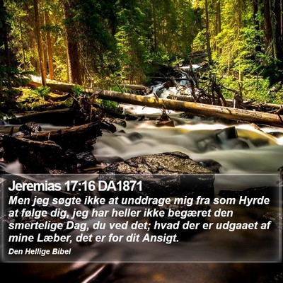 Jeremias 17:16 DA1871 Bible Verse Image
