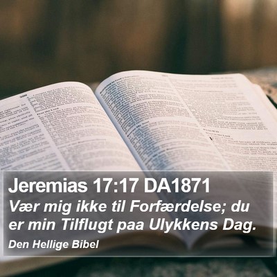 Jeremias 17:17 DA1871 Bible Verse Image