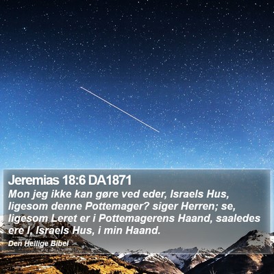 Jeremias 18:6 DA1871 Bible Verse Image