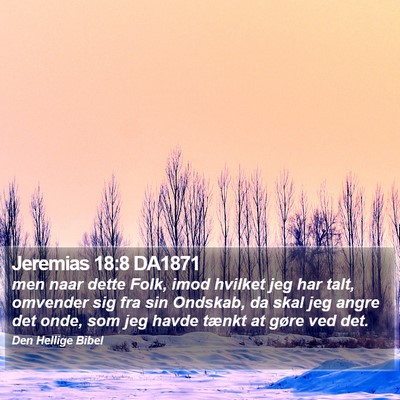 Jeremias 18:8 DA1871 Bible Verse Image