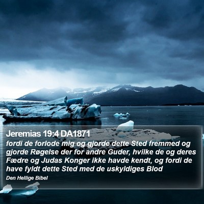 Jeremias 19:4 DA1871 Bible Verse Image