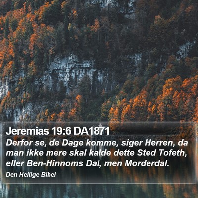 Jeremias 19:6 DA1871 Bible Verse Image