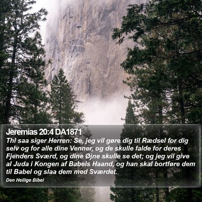 Jeremias 20:4 DA1871 Bible Verse Image