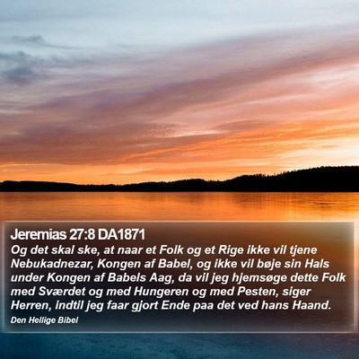 Jeremias 27:8 DA1871 Bible Verse Image