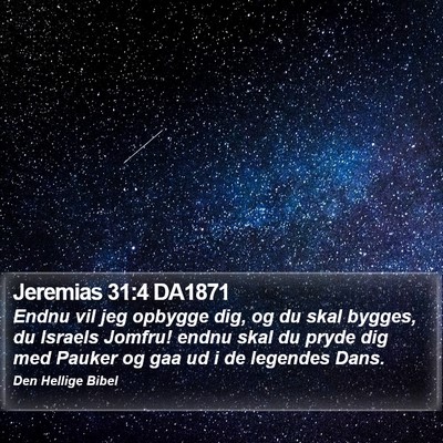 Jeremias 31:4 DA1871 Bible Verse Image