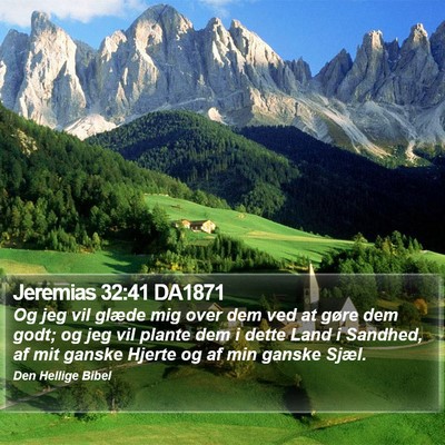 Jeremias 32:41 DA1871 Bible Verse Image