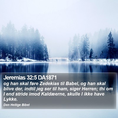 Jeremias 32:5 DA1871 Bible Verse Image