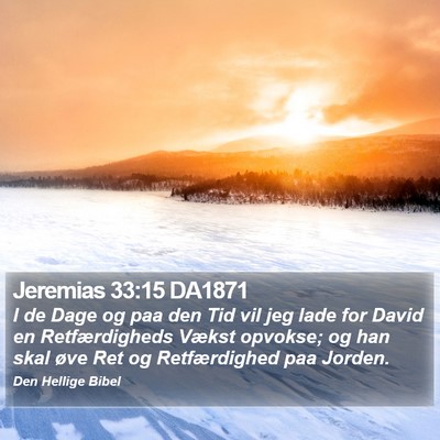 Jeremias 33:15 DA1871 Bible Verse Image