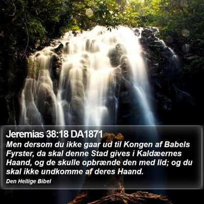 Jeremias 38:18 DA1871 Bible Verse Image