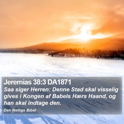 Jeremias 38:3 DA1871 Bible Verse Image