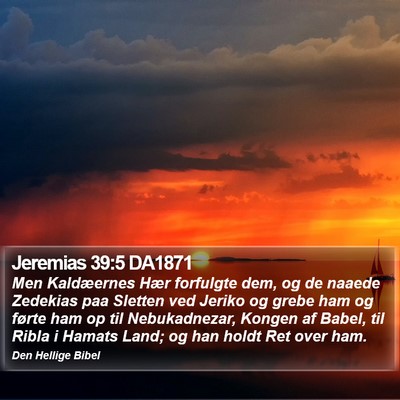 Jeremias 39:5 DA1871 Bible Verse Image