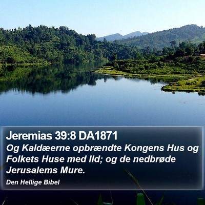 Jeremias 39:8 DA1871 Bible Verse Image