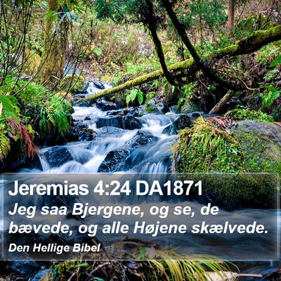 Jeremias 4:24 DA1871 Bible Verse Image