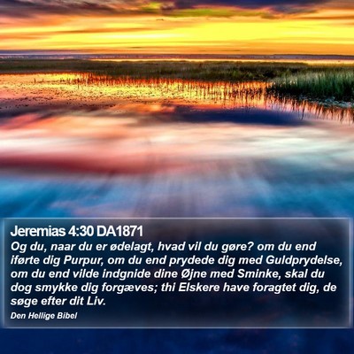 Jeremias 4:30 DA1871 Bible Verse Image