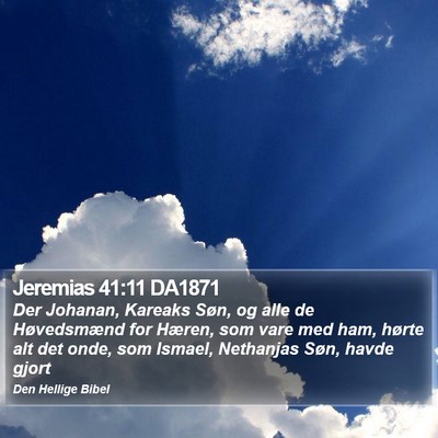 Jeremias 41:11 DA1871 Bible Verse Image
