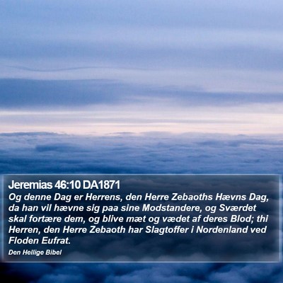 Jeremias 46:10 DA1871 Bible Verse Image
