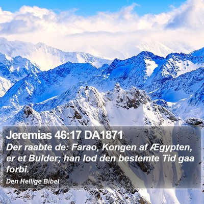 Jeremias 46:17 DA1871 Bible Verse Image