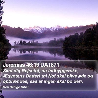 Jeremias 46:19 DA1871 Bible Verse Image