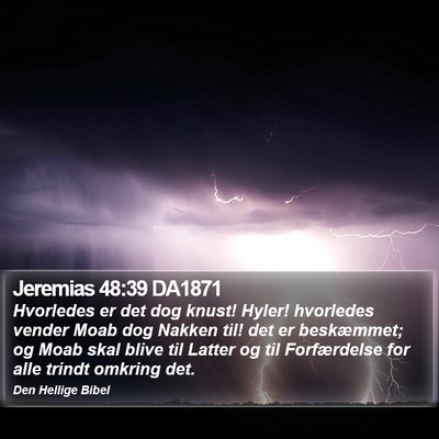 Jeremias 48:39 DA1871 Bible Verse Image
