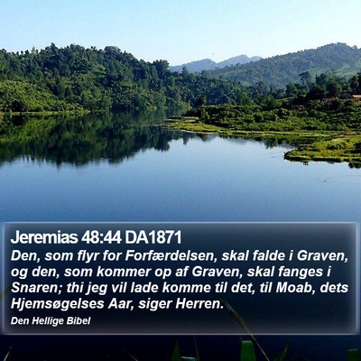 Jeremias 48:44 DA1871 Bible Verse Image