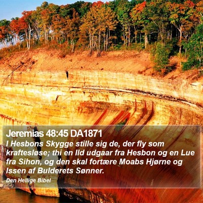 Jeremias 48:45 DA1871 Bible Verse Image