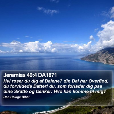 Jeremias 49:4 DA1871 Bible Verse Image
