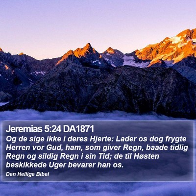 Jeremias 5:24 DA1871 Bible Verse Image