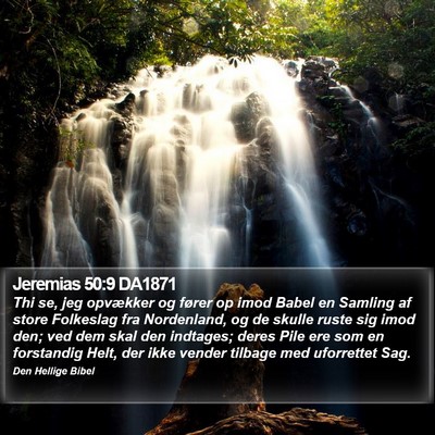 Jeremias 50:9 DA1871 Bible Verse Image