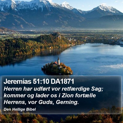 Jeremias 51:10 DA1871 Bible Verse Image
