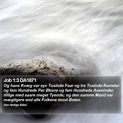 Job 1:3 DA1871 Bible Verse Image