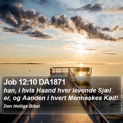 Job 12:10 DA1871 Bible Verse Image
