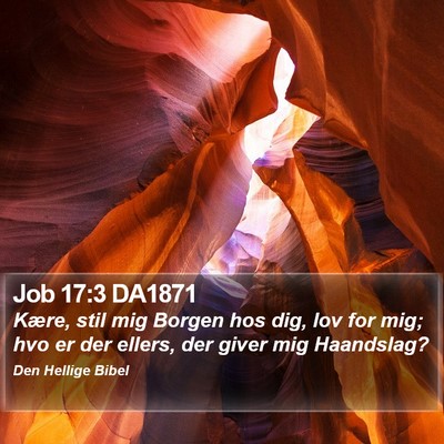Job 17:3 DA1871 Bible Verse Image