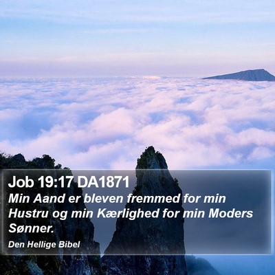 Job 19:17 DA1871 Bible Verse Image