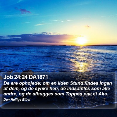 Job 24:24 DA1871 Bible Verse Image
