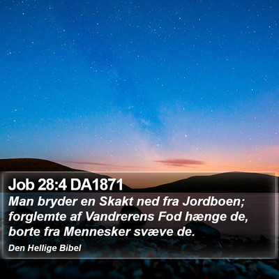 Job 28:4 DA1871 Bible Verse Image