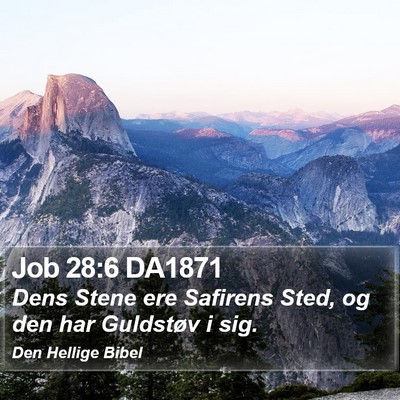 Job 28:6 DA1871 Bible Verse Image