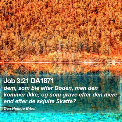 Job 3:21 DA1871 Bible Verse Image