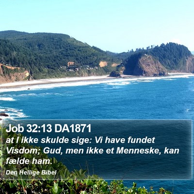 Job 32:13 DA1871 Bible Verse Image