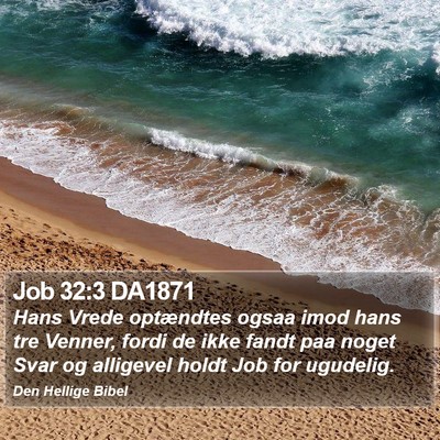 Job 32:3 DA1871 Bible Verse Image