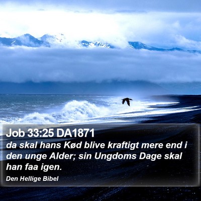 Job 33:25 DA1871 Bible Verse Image