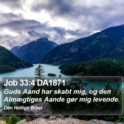 Job 33:4 DA1871 Bible Verse Image
