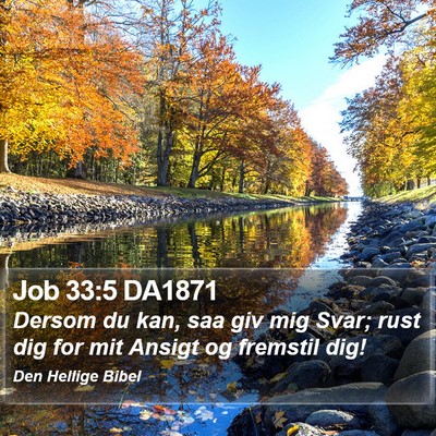 Job 33:5 DA1871 Bible Verse Image