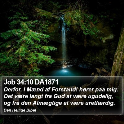 Job 34:10 DA1871 Bible Verse Image